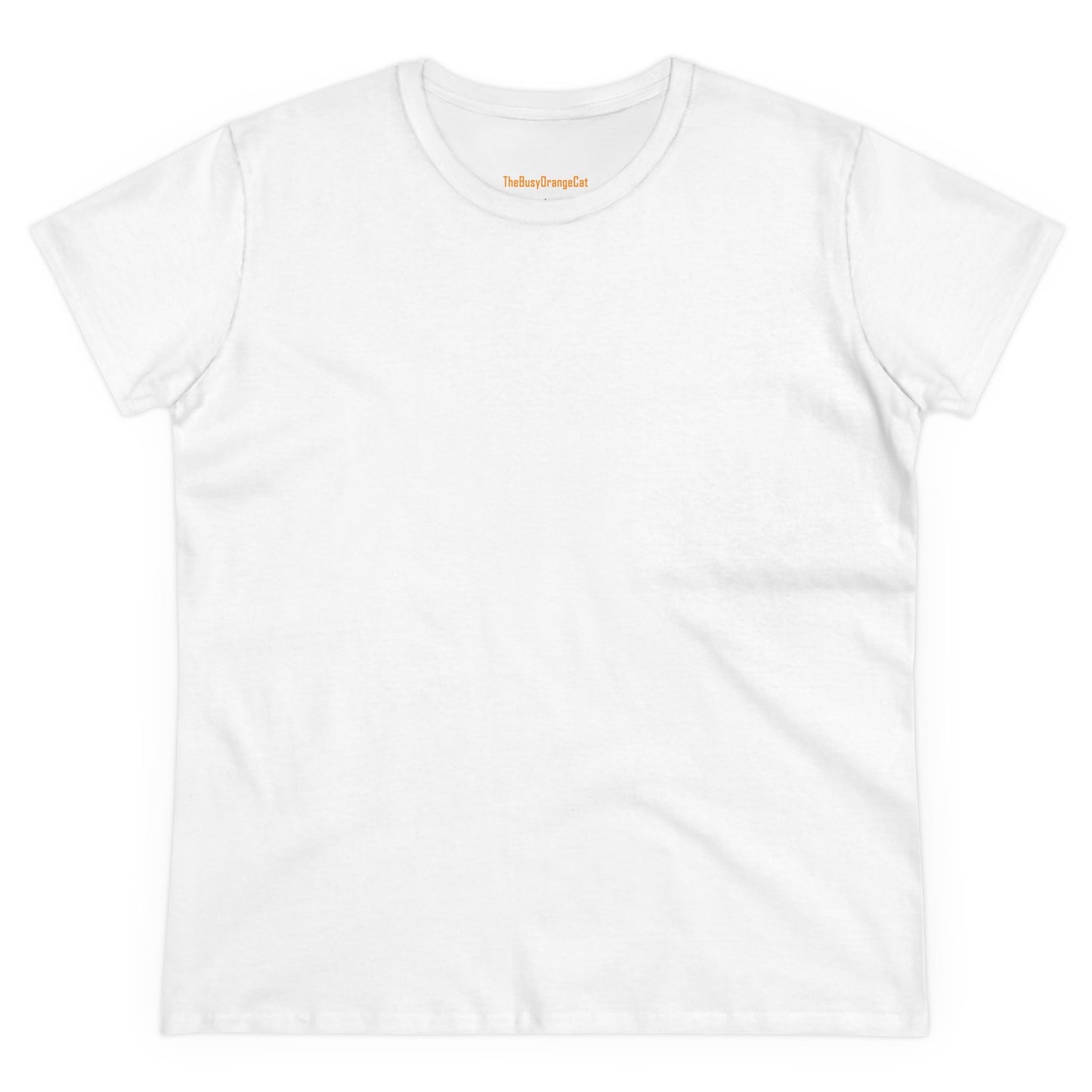 Women's Casual Midweight Cotton Tee - Comfortable & Versatile Everyday Wear