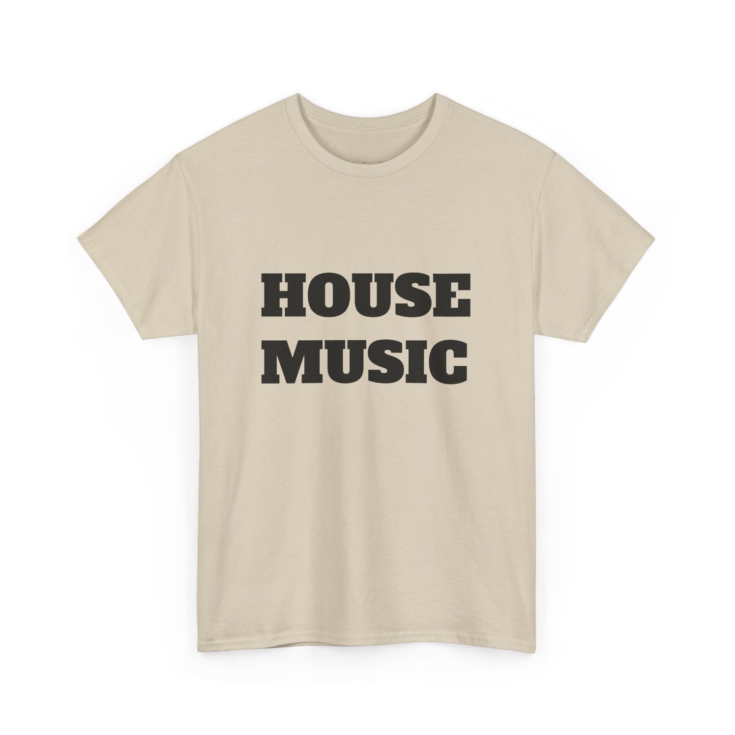 Unisex House Music Heavy Cotton Tee