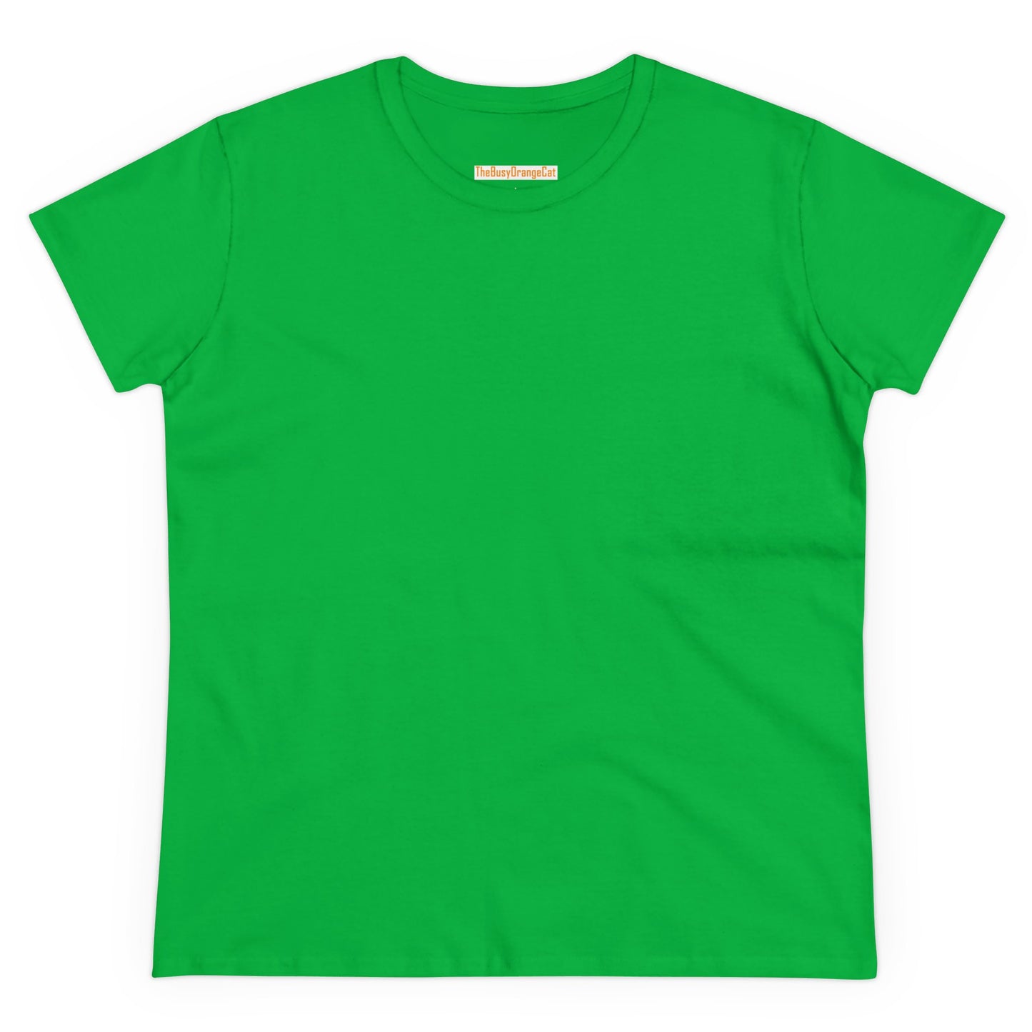 Women's Casual Midweight Cotton Tee - Comfortable & Versatile Everyday Wear