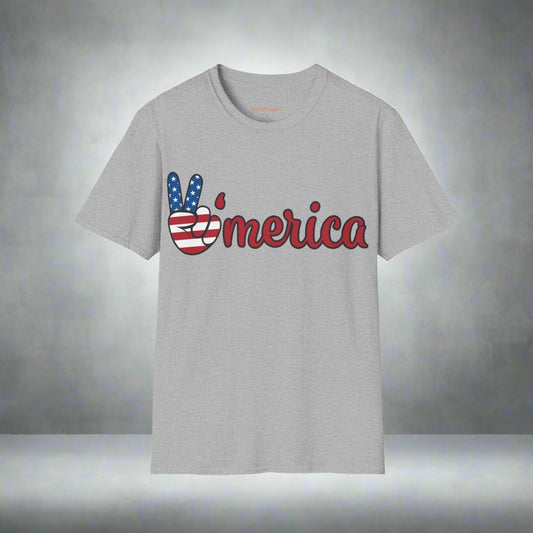 Unisex Softstyle 'Merica Tee